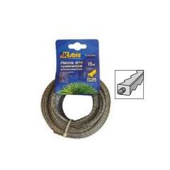 Žací struna do křovinořezu zesílená 3.00 mm*15 m, "ozubená" | 01-08-9301 Kubis