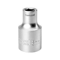 FORTUM hlavice nástrčná 1/2", 8mm, L 38mm, 4700408