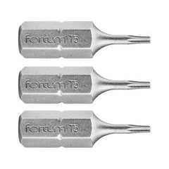 FORTUM hrot TORX, sada 3ks, T 5x25mm, S2, 4741405