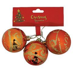 Ozdoba Xmas N1B 6003A BS1471, 3dílná, M10 měděná