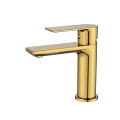 Umyvadlová baterie MIXXUS PREMIUM ALEX 001 BRUSHED GOLD, zlatá | ALEX 001 BRUSHED GOLD Procraft