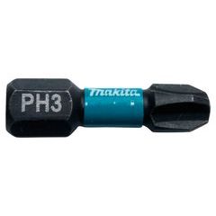 Makita B-63622 - torzní bit 1/4" IMPACT BLACK PH3, 25mm 2 ks=new E-28911
