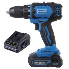Scheppach BC-DD60-X-SET S 20 V IXES aku vrtací šroubovák + 2Ah baterie + nabíječka 2,4 A