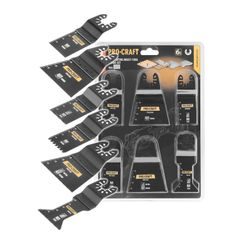 Sada nástavců pro multifunkční oscilační brusku Procraft MB6 | MB6 Procraft
