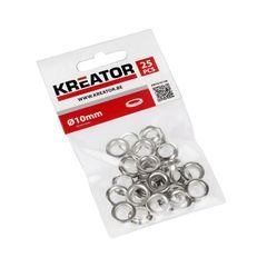 Kreator KRT616108 Kroužky hliník 10mm 25ks