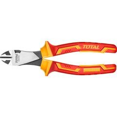 Total Elektrikářské kleště štípací boční, heavy duty, 180mm, industrial, THTIP2571