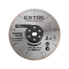 EXTOL PREMIUM kotouč řezný, diamantový, 125x20mm, 8893020B