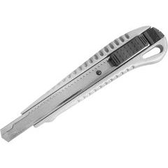 EXTOL CRAFT nůž ulamovací celokovový s výztuhou, 9mm, Auto-lock, 80048