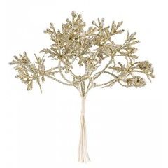 Větvička MagicHome zlatá, 15cm