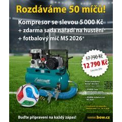 Pístový kompresor Airstar 403/50 E (400 V) + míč a sada pneunářadí ZDARMA*