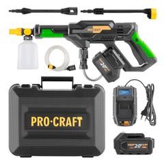 Sada aku tlaková myčka Procraft CW20 + baterie 20/4 a nabíječka 20/1 | SCW20 Procraft