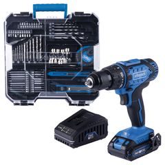 Scheppach C-DTB74/1-X 20 V IXES set aku vrtacího šroubováku a 74 ks příslušenství