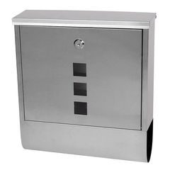 Poštovní schránka GL-21 nerez, 34x31x10cm