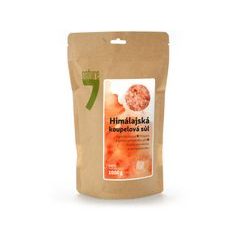 NATURE7 sůl himálajská nahrubo drcená, vhodná i do koupele, 1000g granule, 573502