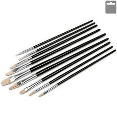 Sada plochých štětců 9ks