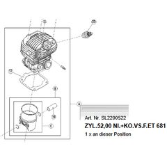 AL-KO SL2200522 ND-VÁLEC 681 SOLO