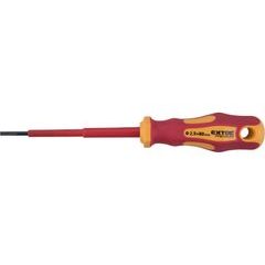 EXTOL PREMIUM šroubovák elektrikářský, (-)2,5x80mm, VDE, CrV, 53073