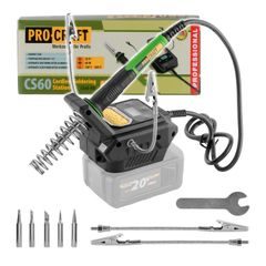 Aku pájecí stanice Procraft CS60bb (bez baterie a nabíječky) | CS60-BB Procraft