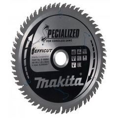 Makita B-69864 - kotouč pilový dřevo Efficut 165x1.85x20mm 60Z = old B-69858