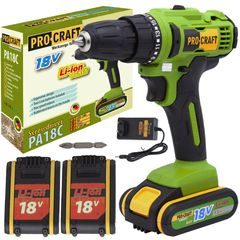 Aku vrtací šroubovák Procraft PA18C | PA18C Procraft