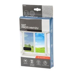 Síť proti hmyzu na suchý zip FlyScreen2 150x180cm černá