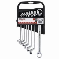 Kreator KRTH30004 Sada oboustranných očkových klíčů 6-22mm - 8ks