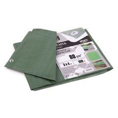 Plachta 80g ZELENÁ 3x4m
