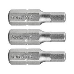 FORTUM hrot imbus sada 3ks, H 4x25mm, S2, 4741505