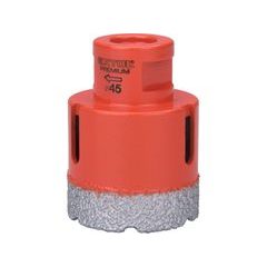 EXTOL PREMIUM korunka vykružovací diamantová, O 45mm, závit M14, 8801871