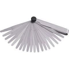 EXTOL CRAFT měrky spárové, 20ks, 0,05-1mm, max. odchylka +-4-24μm, 3220