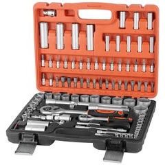 Sada nářadí WT940, 1/4"+1/2", 94ks