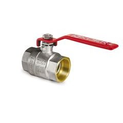 Kulový kohout pákový červený, KR.214 1"FF | KR.214 1"FF Procraft