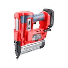 EXTOL PREMIUM hřebíkovačka/sponkovačka aku SHARE20V, 20V Li-ion, 2Ah, 8891860