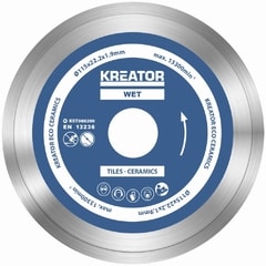 Kreator KRT080200 Diamantový kotouč celoobvodový 115mm 3ks sada