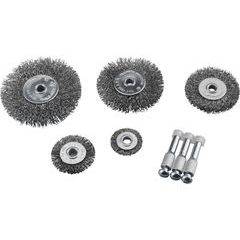 EXTOL CRAFT kartáče okružní ocelové, sada 5ks, O 25-38-50-63-75mm, 1830