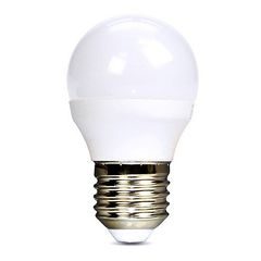 LED žárovka, miniglobe, 4W, E14, 3000K, 340lm, bílé provedení