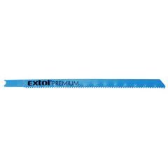 EXTOL PREMIUM plátky do přímočaré pily 5ks, 106x1,8mm, Bi-metal, 8805705