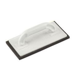 Hladítko pryž hladké černé 28x14cm