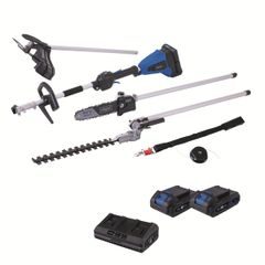 Scheppach BC-MFH400-X SET S4.5 aku 20 V IXES multifunkční stroj 4v1 + 2x 2Ah baterie + nabíječka 2,4 A