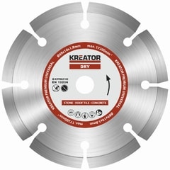 Kreator KRT082100 Diamantový kotouč segmentový 89mm PREMIUM