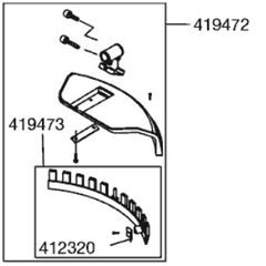 AL-KO 419472 ND-Kryt nože kpl. SOLO 151