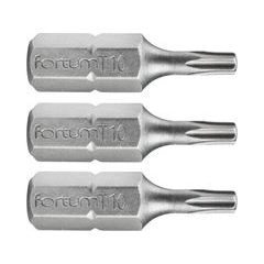 FORTUM hrot TORX, sada 3ks, T 10x25mm, S2, 4741410