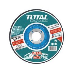 Total Kotouče řezné na kov, 115x22,2, 10ks, TAC2211155