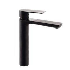 Umyvadlová baterie MIXXUS PREMIUM ALEX 001 HIGH BLACK, černá | ALEX 001 HIGH BLACK Procraft