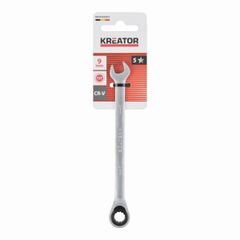 Kreator KRTH30502 Oboustranný klíč očko-ráčna/otevřený 9 mm