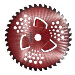 Nůž křovinořezu (kotouč) (D255*25.4) 40T s vnitřními čepelemi pro vysokou trávu (red) PROCRAFT | H/P-3/R Procraft