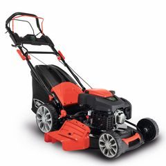 Scheppach MS 225-53 E multifunkční travní sekačka 4v1 s pojezdem a elektrostartem