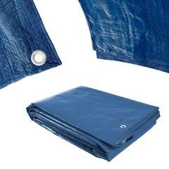 Plachta Procraft BT6x8 50g/m2 nepromokavá s oky 6x8m modrá | BT6x8 Procraft