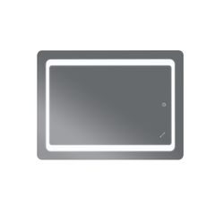 Koupelnové zrcadlo s LED osvětlením, protizamlžovací funkcí a regulací jasu, MR09-80×60-REVERSE Twee | MR09-80×60-REVERSE Twee Procraft