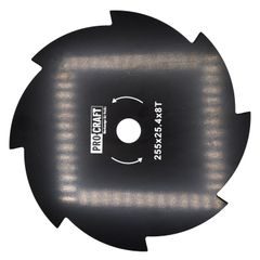 Nůž křovinořezu (kotouč) (D255*25.4) 8T PROCRAFT | H-8T Procraft
